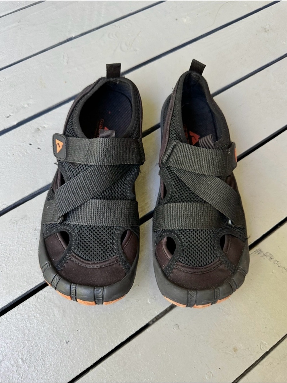 Ozark Trail Men's Multi Toe Adjustable Barefoot Water Outdoor Shoes Black ~7